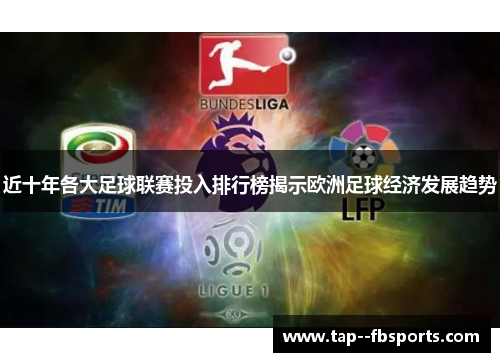 近十年各大足球联赛投入排行榜揭示欧洲足球经济发展趋势 近十年各大足球联赛投入排行榜揭示欧洲足球经济发展趋势